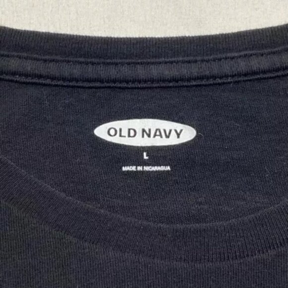 Biggie Smalls Old Navy Graphic T-Shirt Men’s Large Black Tee Christopher Wallace - Picture 7 of 9